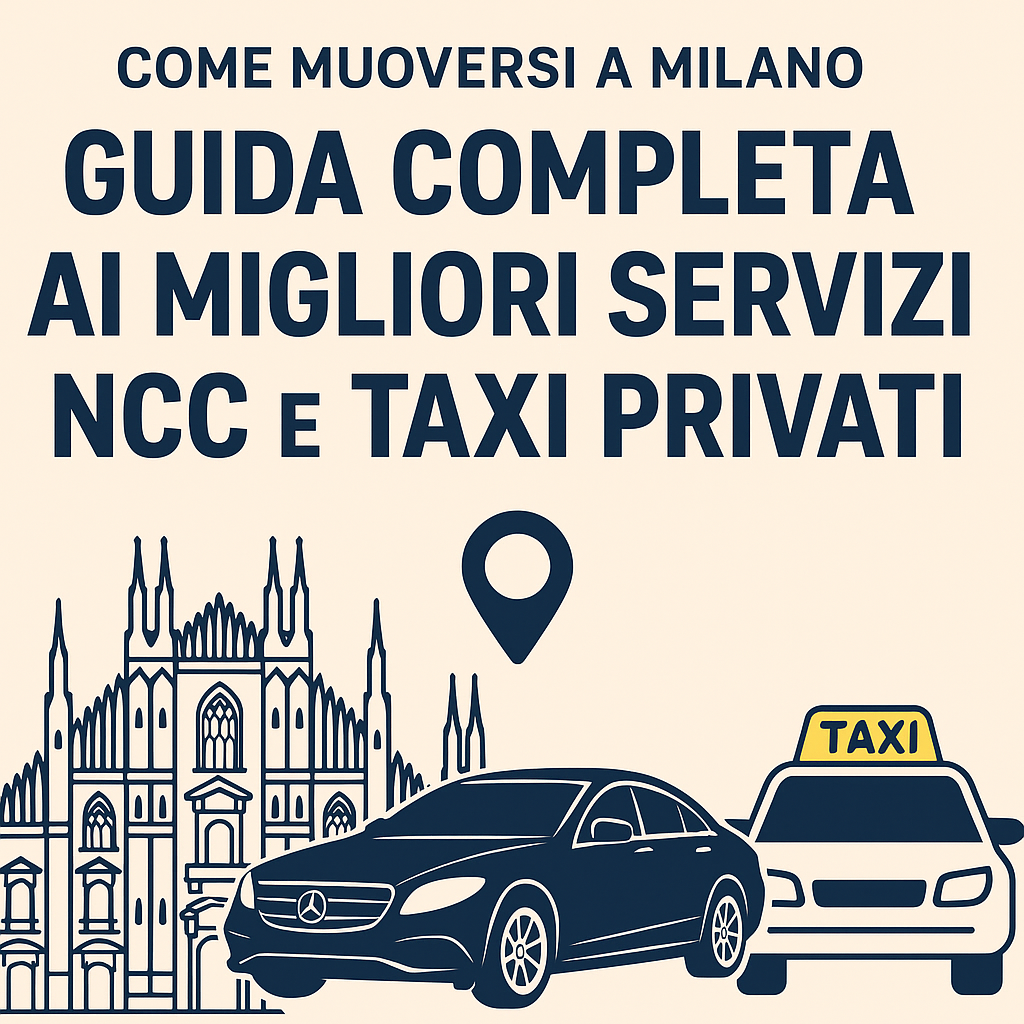 Come Muoversi a Milano: Guida Completa ai Migliori Servizi NCC e Taxi Privati